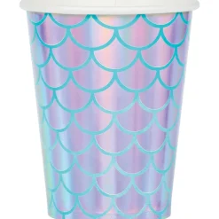 Mermaid Shine Cups 9oz | 8ct