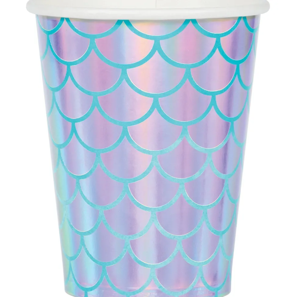 Mermaid Shine Cups 9oz | 8ct