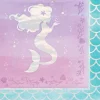 Mermaid Shine Luncheon Napkins - Mermaid Figure | 16ct