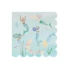 Mermaids Swimming Napkins | 16ct