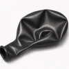 Metallic Black, 11" Latex Single Balloon | Does Not Include Helium