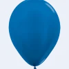 Metallic Blue Latex Balloon w/ Helium & Hi-Float Latex Balloon, 11" | 1 ct