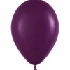 Metallic Burgundy Latex Balloon W/ Helium & Hi-Float 11" | 1 ct