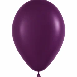 Metallic Burgundy Latex Balloon W/ Helium & Hi-Float 11" | 1 ct