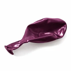 Metallic Burgundy, 11" Latex Single Balloon | Does Not Include Helium