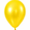 Metallic Yellow Latex Balloon w/ Helium & Hi-Float, 11" | 1 ct