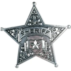Metal Sheriff Badge | 1ct