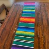 Mexican Serape Blanket Table Runner | 1ct