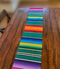 Mexican Serape Blanket Table Runner | 1ct