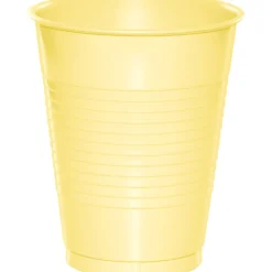 Mimosa Yellow Plastic Cups 16oz | 20ct