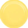 Mimosa Yellow Round Paper Plates 7" | 24ct