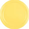 Mimosa Yellow Round Paper Plates 9" | 24ct