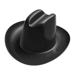 Miniature Plastic Cowboy Hats - Black | 3ct