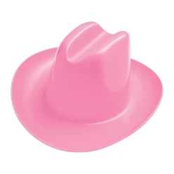 Miniature Plastic Cowboy Hats - Pink | 3ct