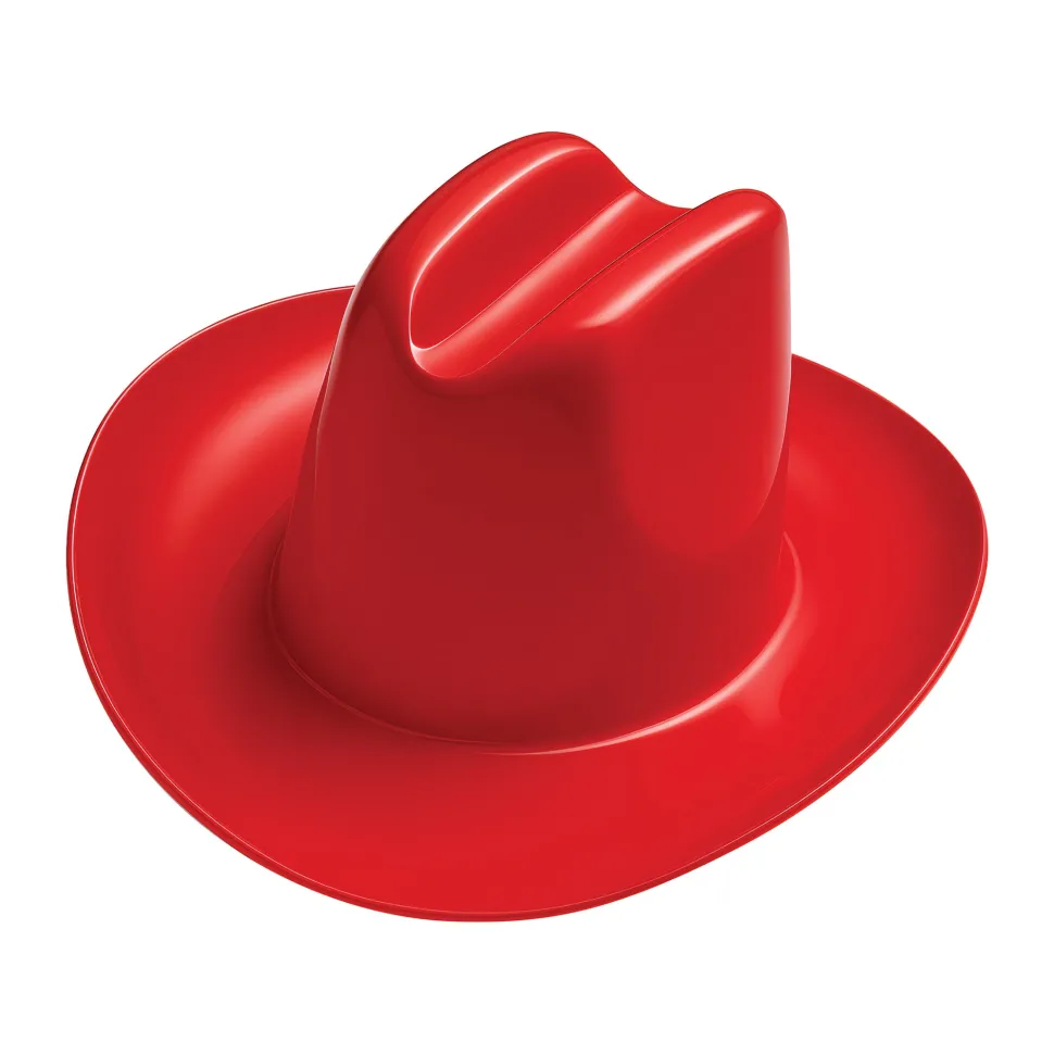 Miniature Plastic Cowboy Hats - Red | 3ct