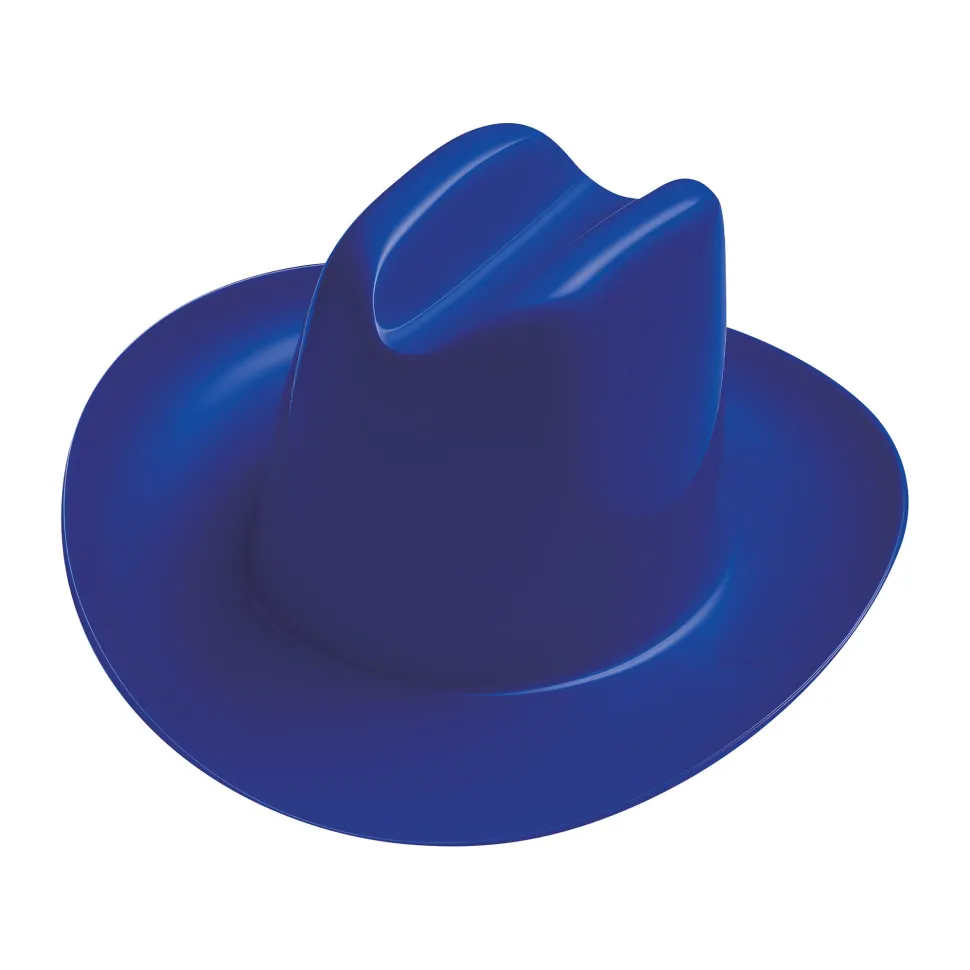 Miniature Plastic Cowboy Hats - Blue | 3ct