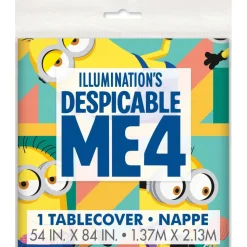 Minions Plastic Tablecover 54"x84" | 1ct