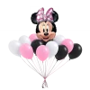 Minnie Mouse Balloon Bouquet | 15pc