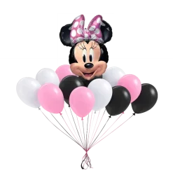 Minnie Mouse Balloon Bouquet | 15pc