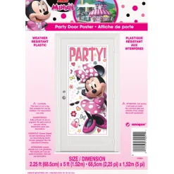 Minnie Mouse door poster 2.25'x5' | 1ct