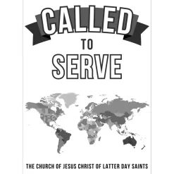 Missionary Called to Serve Banner Black and White 24" x 32" | 1 ct