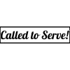 Missionary Called To Serve To Go Banner, 50" x 13" | 1 ct