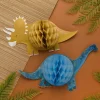 Multicolor Dinosaur Honeycomb Decorations | 2ct