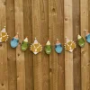 Multicolor Dinosaur Party Garland | 1ct
