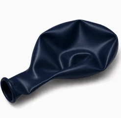 Navy Blue, 11" Latex Single Balloon | Does Not Include Helium