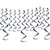 Navy Metallic Whirls | 12ct