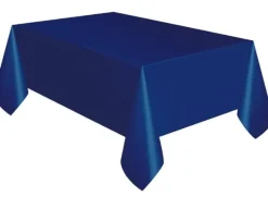 Navy Plastic Rectangle Tabelcover 54x108 | 1ct