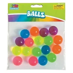 Neon Bouncy Balls | 18ct