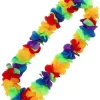 Neon Rainbow Flower Lei | 1ct