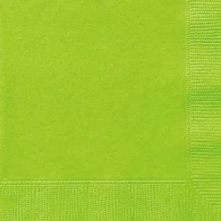 Neon Green Beverage Napkins | 100ct