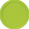 Neon Green Paper Plate 7" | 50ct