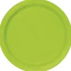 Neon Green Paper Plates 10" | 50ct