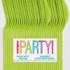 Neon Green Premium Spoons | 50ct