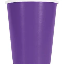 Neon Purple Paper Cup 9oz | 20ct