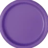 Neon Purple Paper Plate 9in | 20ct