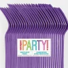 Neon Purple Premium Forks | 50ct