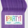 Neon Purple Premium Spoons | 50ct