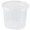 Nicole Home Collection Food Storage Container Round Clear 25 oz | 5ct