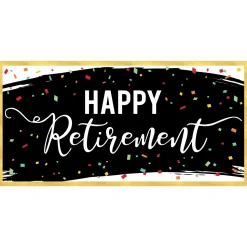 Officially Retired Banner | 1ct