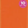 Orange Tissue Paper | 10ct