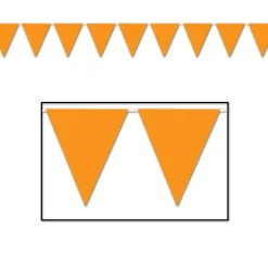 Orange Pennant Banner | 1ct