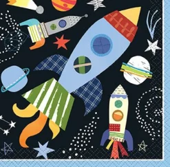 Outer Space Beverage Napkins | 16ct