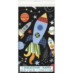 Outer Space Plastic Tablecover | 1ct
