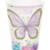 9oz Cup Butterfly Shimmer | 8ct