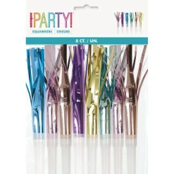 Pastel Foil Squawkers Assorted | 8ct