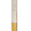 Pastel Gold Leaf Tall Tapered Candles | 12ct